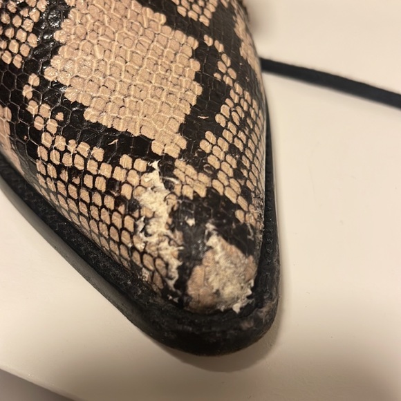 Chloe Snakeskin Reilly Boots - Picture 5 of 5